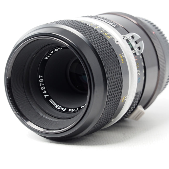 Nikon Micro Nikkor 55mm f3.5 Ai Fマウント M2 接写リング #15826