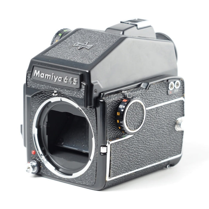 Mamiya マミヤ M645 (PD) ボディ 中判フィルムカメラ L型レフトハンドグリップ付属 #14510