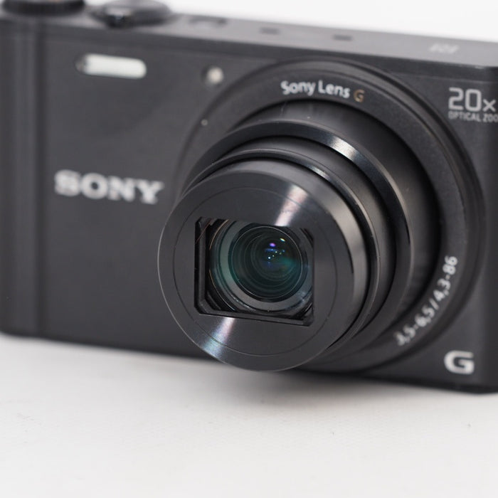 SONY ソニー デジタルカメラ Cyber-shot WX350 光学20倍 ブラック DSC-WX350-B #13253
