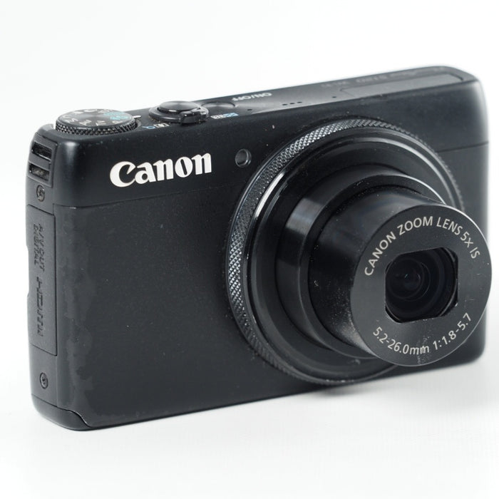 Canon キヤノン デジタルカメラ PowerShot S120 ブラック F値1.8 広角24mm 光学5倍ズーム PSS120(BK)  #13798