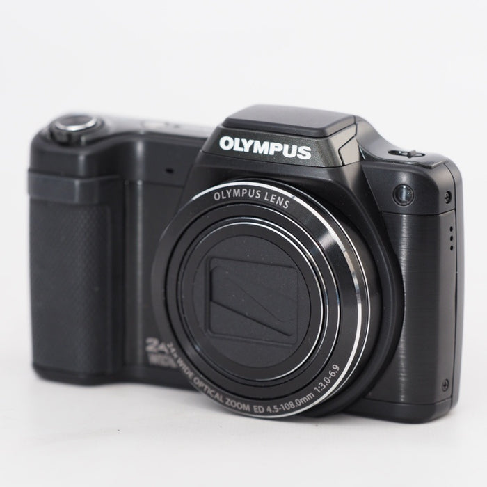 OLYMPUS デジタルカメラ STYLUS SZ-15 1600万画素 光学24倍ズーム 広角25mm ブラック スタイラス SZ-15 BLK #13048