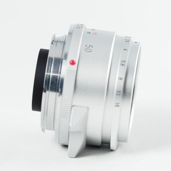 Voigtlander フォクトレンダー COLOR-SKOPAR 50mm F2.2 VM シルバー 単焦点 標準レンズ マニュアルフォーカス ライカ Mマウント #14152