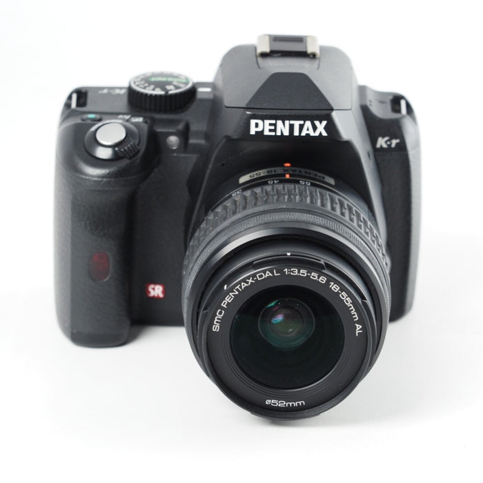 PENTAX ペンタックス デジタル一眼レフカメラ K-r レンズキット ブラック K-rLK BK #13704