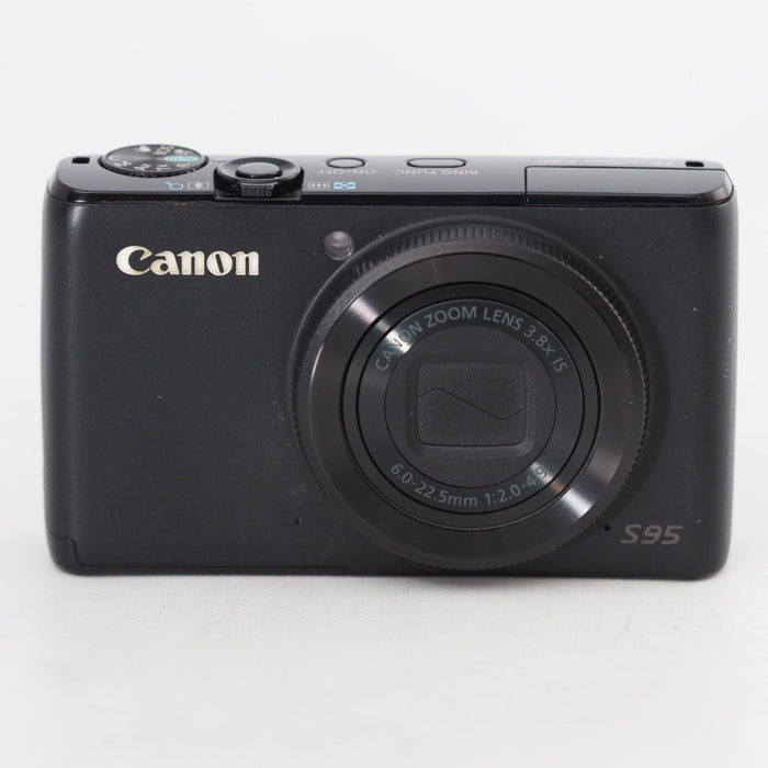 Canon キヤノン コンパクトデジタルカメラ Powershot S95 PSS95 1000万画素高感度CCD 光学3.8倍ズーム 広角28mm 3.0型液晶 F2.0 #13127