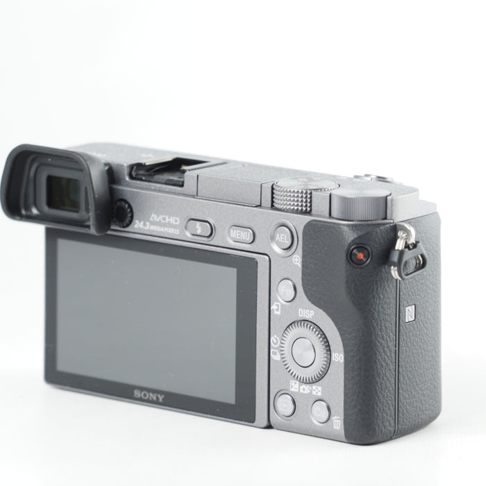 SONY ソニー ミラーレス一眼 α6000 ボディ グラファイトグレー ILCE-6000 H #13784
