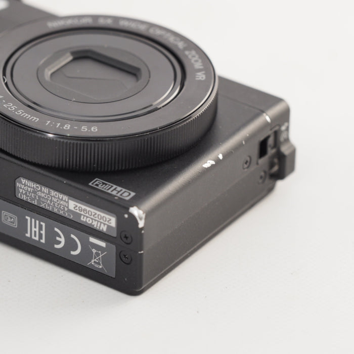 Nikon ニコン デジタルカメラ COOLPIX P340 開放F値1.8 1200万画素 ブラック P340BK #13521