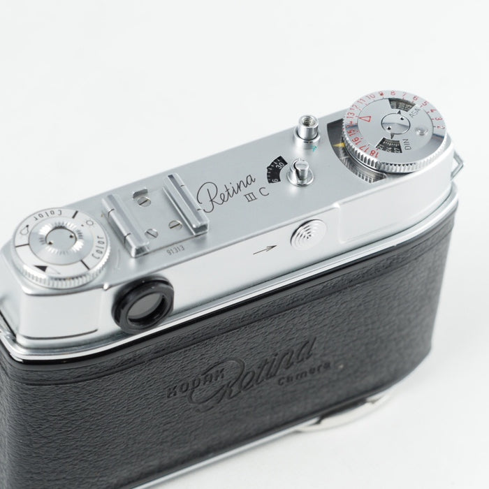 Kodak Retina IIIc 大窓 Xenon C 50mm F/2 フィルムカメラ コダック レチナ 他レンズ2本セット 80mm/35mm #14057