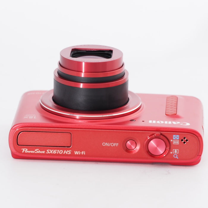 Canon キヤノン デジタルカメラ PowerShot SX610 HS レッド 光学18倍ズーム PSSX610HS(RE) #11450