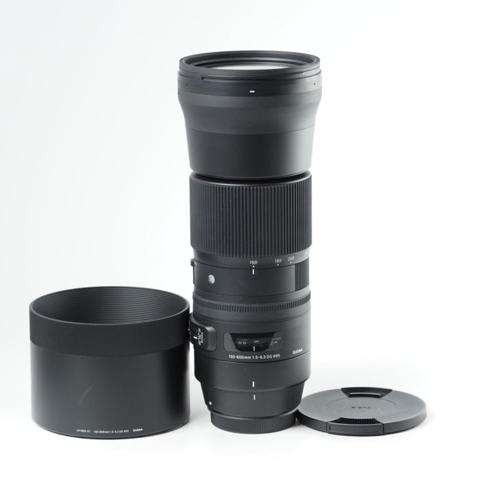 SIGMA 150-600mm F5-6.3 DG OS HSM Contemporary C015 Canon EFマウント シグマ 交換レンズ #14258