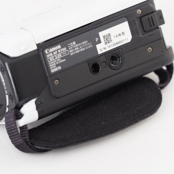 Canon キヤノン ビデオカメラ iVIS HF R700 ホワイト #13195