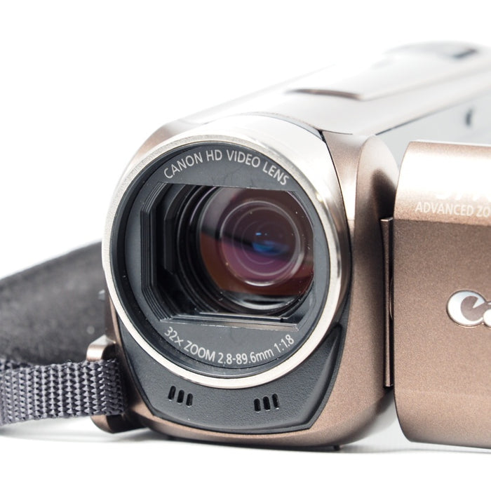 Canon デジタルビデオカメラ iVIS HF R52 ブラウン 光学32倍ズーム キヤノン IVISHFR52BR #14679