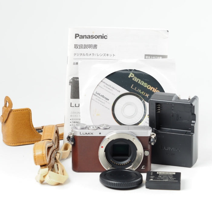 Panasonic LUMIX DMC-GM1S ボディ ブラウン パナソニック ミラーレス一眼レフカメラ #14743