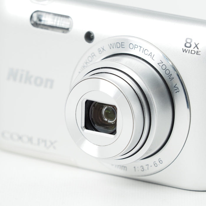 Nikon ニコン デジタルカメラ COOLPIX A300 光学8倍ズーム 2005万画素 シルバー A300SL #13978