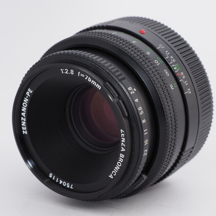 Zenza Bronica ブロニカ 中判レンズ ZENZANON-PE 75mm f2.8 for ETR, ETRS, ETRSi等に —  カメラ本舗