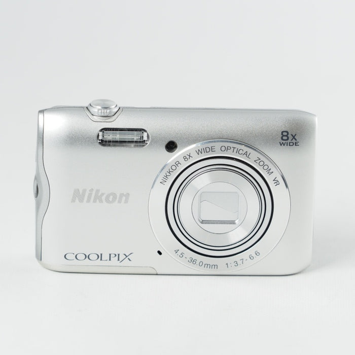 Nikon ニコン デジタルカメラ COOLPIX A300 光学8倍ズーム 2005万画素 シルバー A300SL #13978