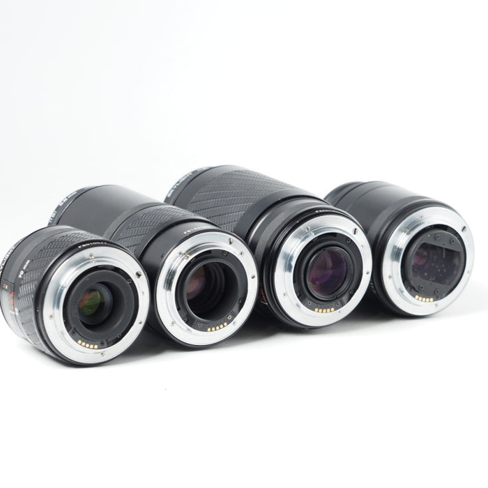 KYOCERA AF MARCO 60mm F2.8 75-300mm f4.5-5.6 MACRO / 70-210mm f4.5 / 35-70mm f3.3-4.5 MACRO 京セラ AFレンズ 4本セット #14786
