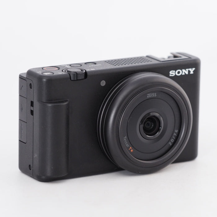 SONY ソニー VLOGCAM デジタルカメラ ZV-1F / 20mm F2.0 単焦点レンズ ブラック ZV1FB #12493