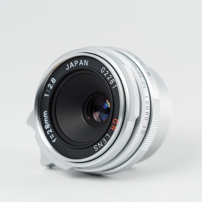 RICOH GR LENS 28mm F2.8 シルバータイプ L39マウント リコー 化粧箱入り #13669