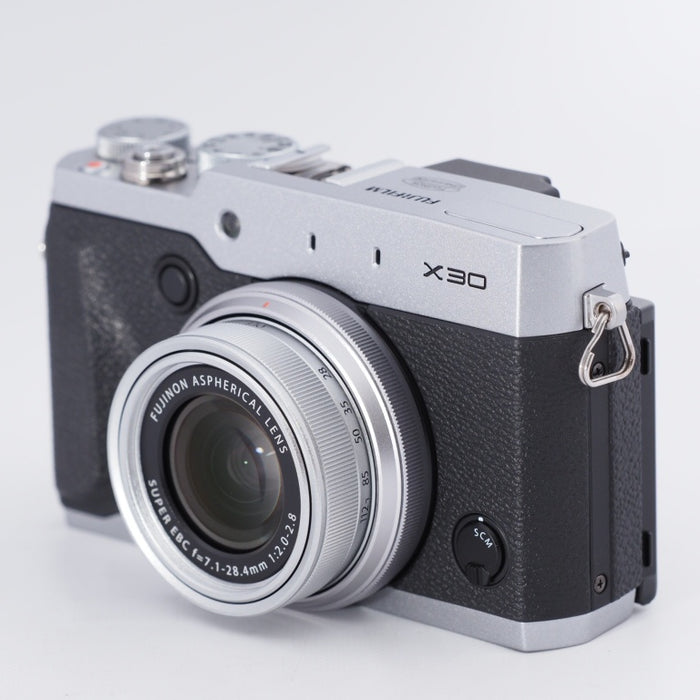 FUJIFILM 富士フイルム コンパクトデジタルカメラ X30 シルバー FX-X30 S #10197