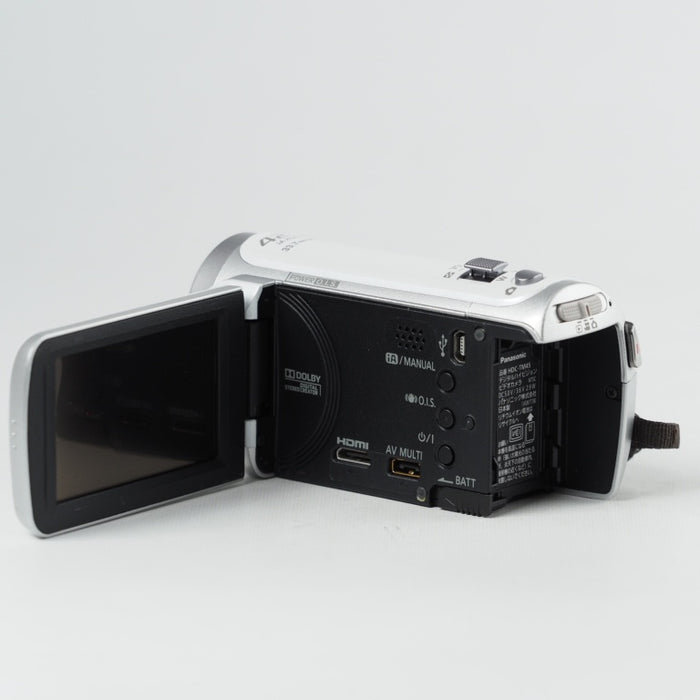 Panasonic デジタルハイビジョンビデオカメラ TM45 内蔵メモリー32GB クリアホワイト HDC-TM45-W #14454