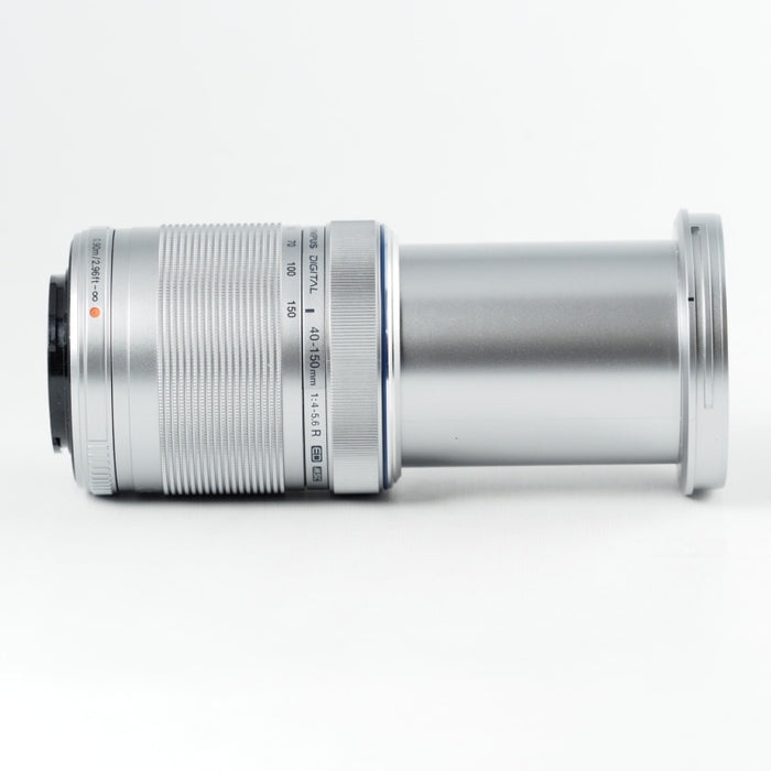 OLYMPUS M.ZUIKO DIGITAL ED 40-150mm F4.0-5.6 R シルバー オリンパス 望遠ズームレンズ マイクロフォーサーズ #14039