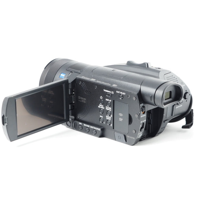 SONY ソニー 4K ビデオカメラ Handycam FDR-AX700 ブラック 光学ズーム12倍 1.0型 Exmor RS CMOSセンサー FDR-AX700 #14002