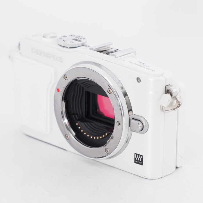 【ジャンク品】OLYMPUS オリンパス ミラーレス一眼 PEN Lite E-PL6 ボディ ホワイト E-PL6 BODY WHT #10883