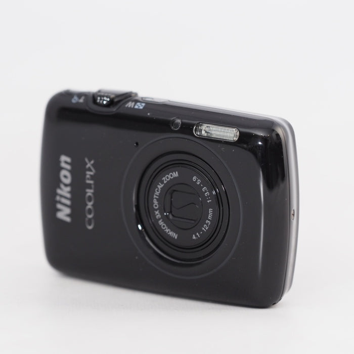 Nikon ニコン コンパクトデジタルカメラ COOLPIX S01 超小型ボディ タッチパネル液晶 ブラック S01BK #13336