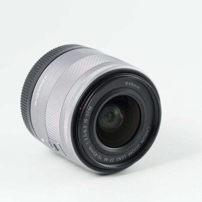 Canon ミラーレス一眼カメラ EOS M100 EF-M 15-45mm IS STM レンズキット ホワイト #14267