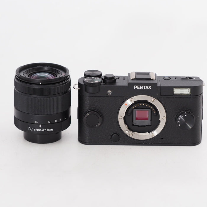 PENTAX ペンタックスミラーレス一眼 Q-S1 ズームレンズキット [標準ズーム 02 STANDARD ZOOM] ブラック 06076 #13398