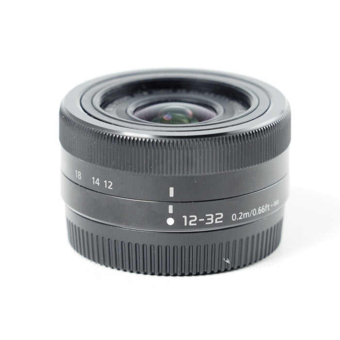 Panasonic LUMIX G VARIO 12-32mm F3.5-5.6 ASPH. MEGA O.I.S. ブラック H-FS12032-K マイクロフォーサーズ #14290