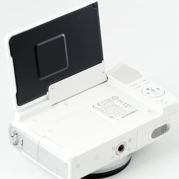 Canon ミラーレス一眼カメラ EOS M100 EF-M 15-45mm IS STM レンズキット ホワイト #14267