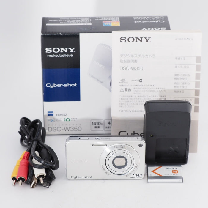 SONY ソニー デジタルカメラ Cybershot W350 シルバー DSC-W350/S #11051