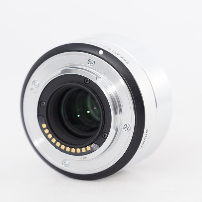 SIGMA 単焦点レンズ Art 30mm F2.8 DN シルバー マイクロフォーサーズ用 ミラーレスカメラ用 929718 #13089