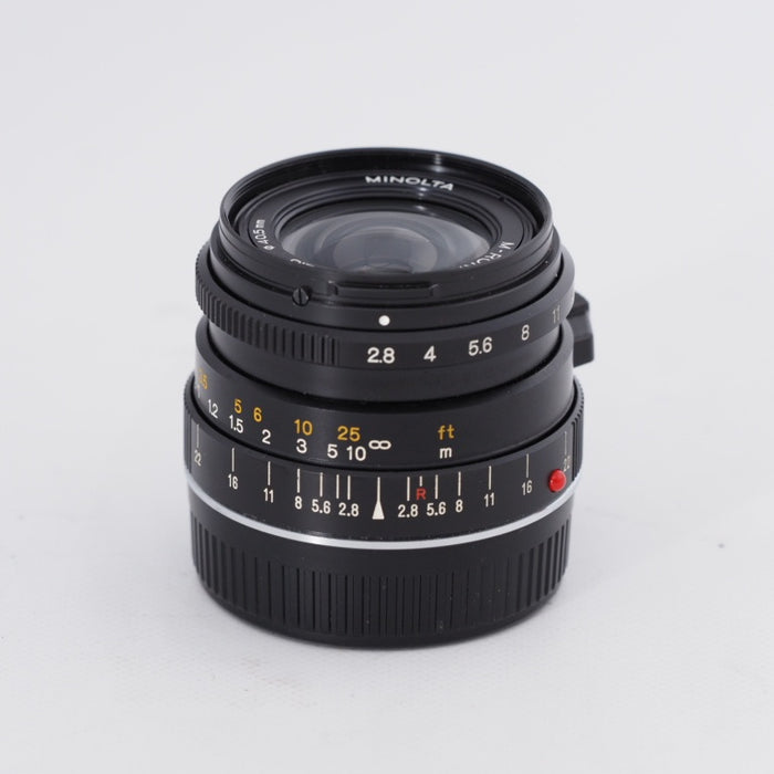 MINOLTA ミノルタ Mロッコール 28mm F2.8 CLE M-ROKKOR ライカ Mマウント #10400 — カメラ本舗