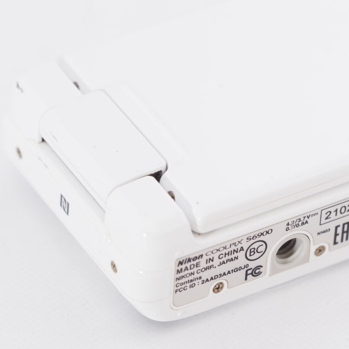 Nikon ニコン コンパクトデジタルカメラ COOLPIX S6900 12倍ズーム 1602万画素 ナチュラルホワイト S6900WH #9714