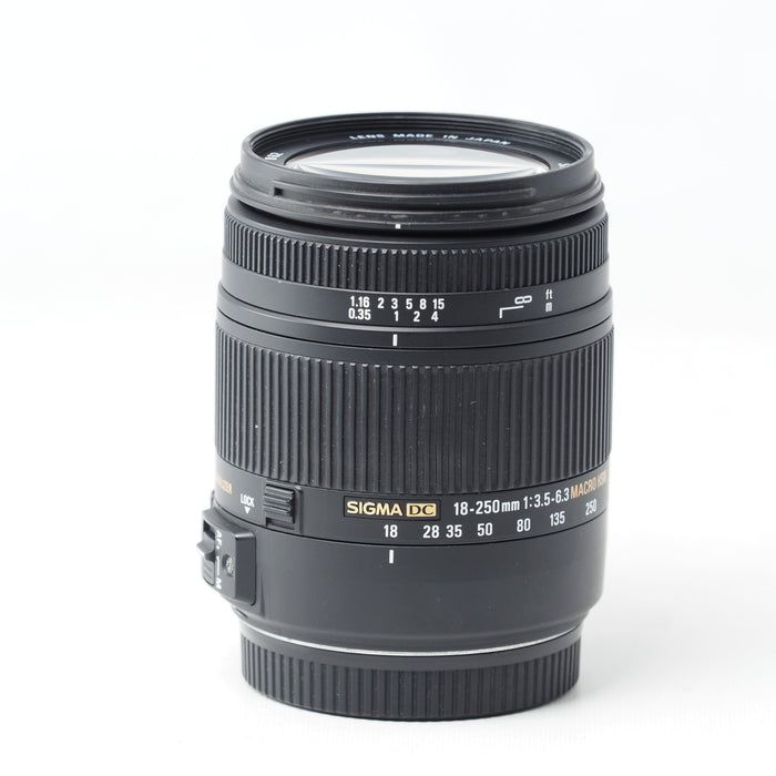 SIGMA 18-250mm F3.5-6.3 DC OS HSM MACRO キヤノン EFマウント APS-C専用 #15601