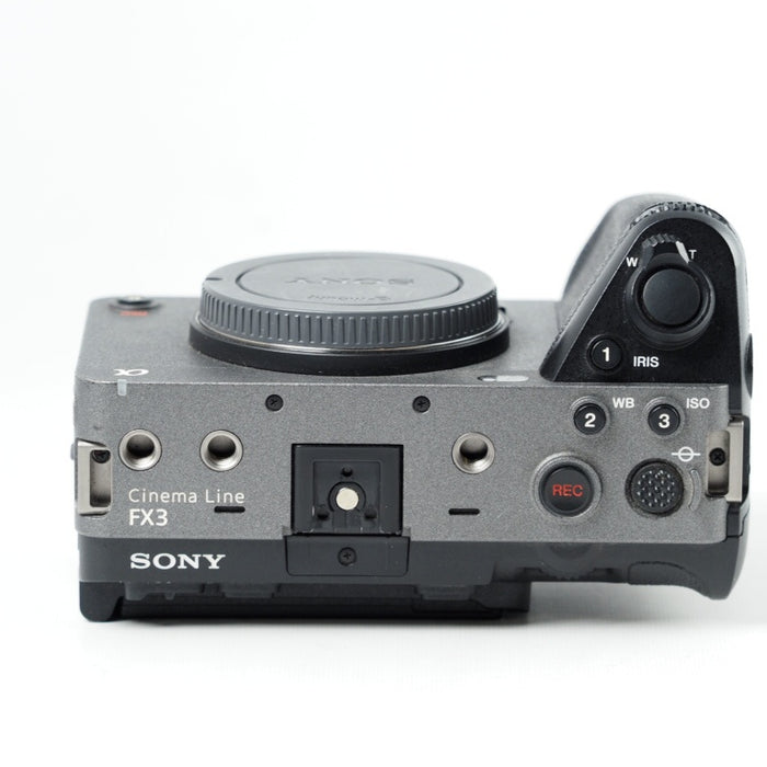 SONY ソニー Cinema Line カメラ FX3 ボディ ILME-FX3 XLRハンドルユニット（XLR-H1）付属 #14308