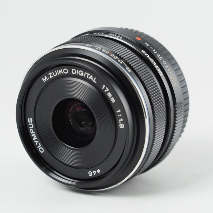 OM SYSTEM オリンパス OLYMPUS 単焦点レンズ M.ZUIKO DIGITAL 17mm F1.8 ブラック #13686