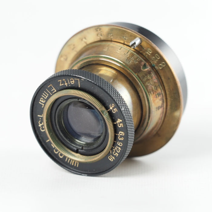 LEICA ライカ エルマー ELMAR L 50mm F3.5 沈胴 L39マウント ゴールドペイント #13998