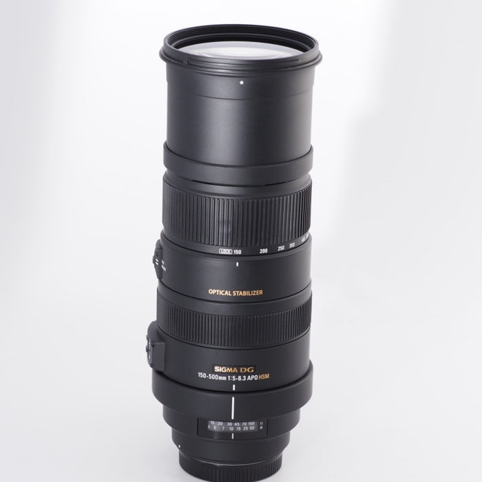 SIGMA シグマ 望遠ズームレンズ APO 150-500mm F5-6.3 DG OS HSM キヤノン EFマウント用 フルサイズ対応 737542 #11404