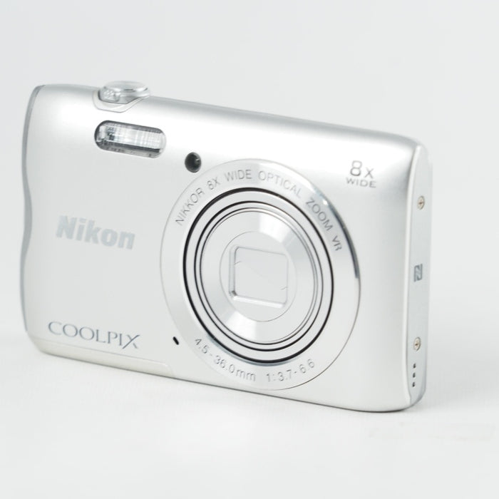 Nikon ニコン デジタルカメラ COOLPIX A300 光学8倍ズーム 2005万画素 シルバー A300SL #13978