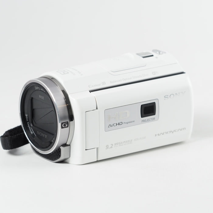 SONY ビデオカメラ Handycam PJ540 内蔵メモリ32GB ホワイト HDR-PJ540/W #13690