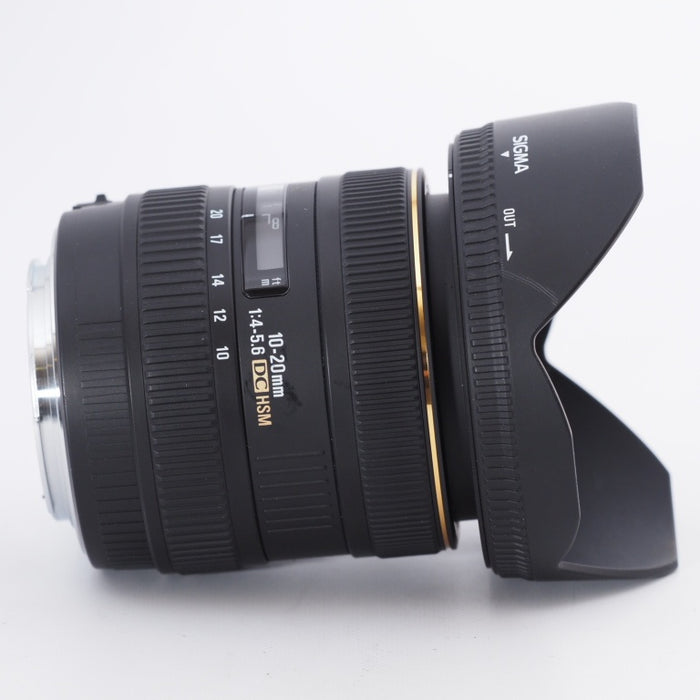 SIGMA シグマ 超広角ズームレンズ 10-20mm F4-5.6 EX DC HSM キヤノンEFマウント APS-C専用 201272 #9643