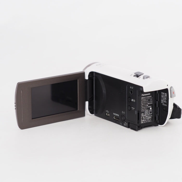 Panasonic パナソニック HDビデオカメラ V480MS 32GB 高倍率90倍ズーム ホワイト HC-V480MS-W #13374