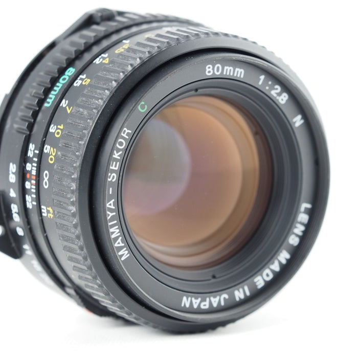 MAMIYA-SEKOR C 80mm F2.8 N 645マウント 中判カメラ用 マミヤ 単焦点レンズ #14594