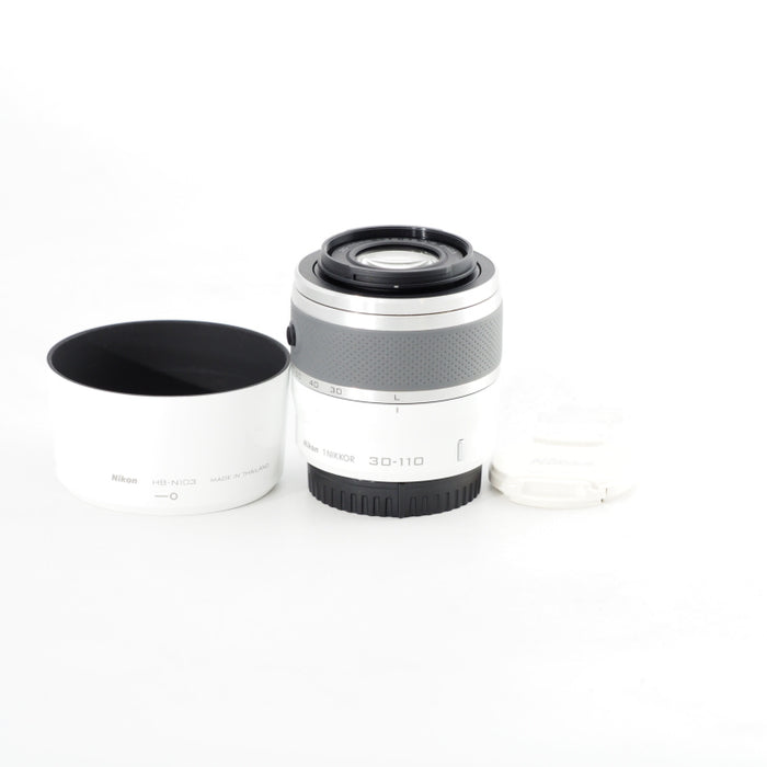 Nikon 望遠ズームレンズ 1 NIKKOR VR 30-110mm f/3.8-5.6 ホワイト ニコンCXフォーマット専用 #13601