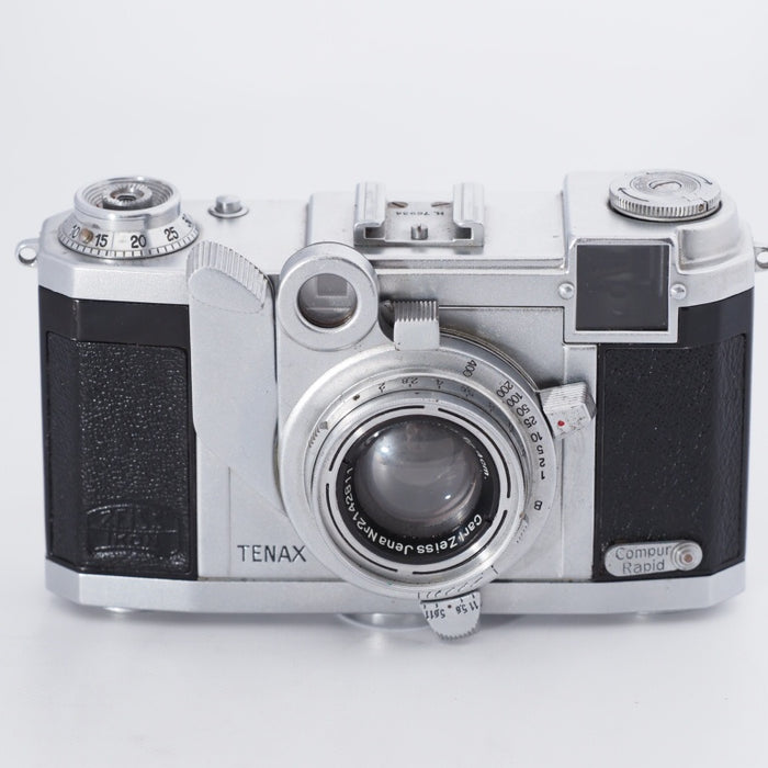 ZEISS IKON TENAX テナックス II型 Carl Zeiss Jena Sonnar 4cm F2.0 24×24 スクエアフ — カメラ 本舗