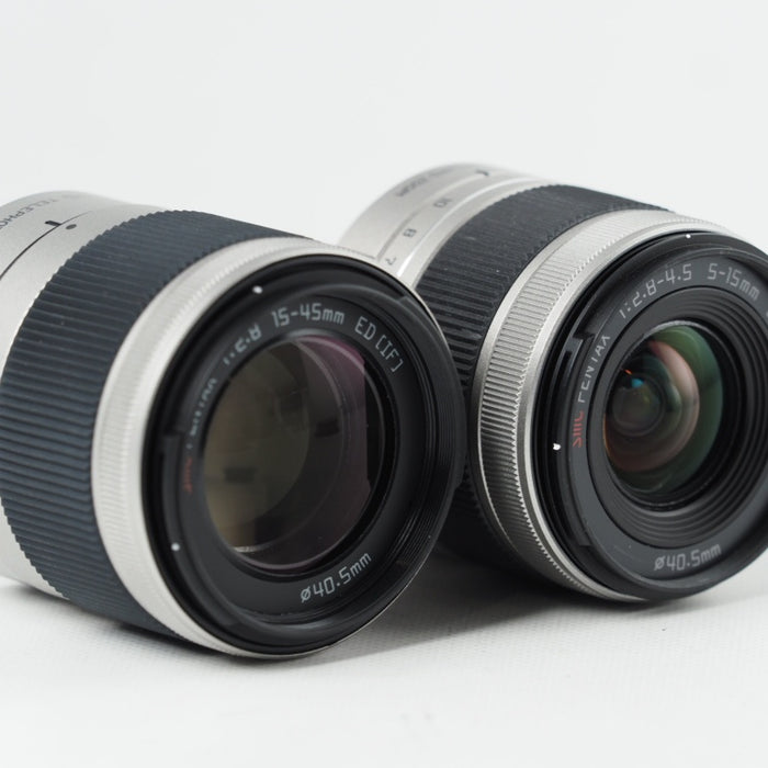 PENTAX ミラーレス一眼 Q-S1 ダブルズームキット [標準ズーム 02 STANDARD ZOOM ・望遠ズーム 06 TELEPHOTO ZOOM] ピュアホワイト 06191 QS1 #14518