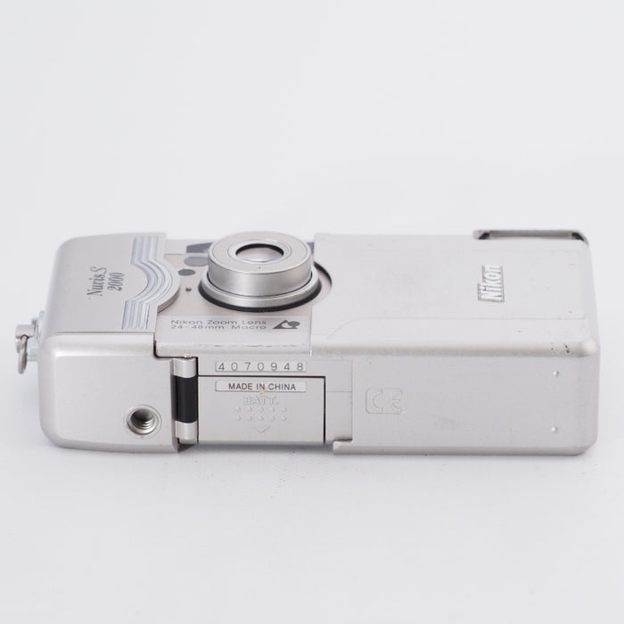 Nikon ニコン Nuvis S 2000 APS フィルムカメラ シルバー #9396